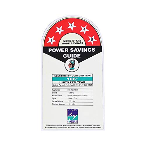 Image of Godrej 192 L 5 Star Inverter Direct-Cool Single Door Refrigerator with Turbo Cooling Technology (RD EDGENEO 207E 53 THI JT ST, Jet Steel, 2022 Model), Free 1 Year Extended warranty