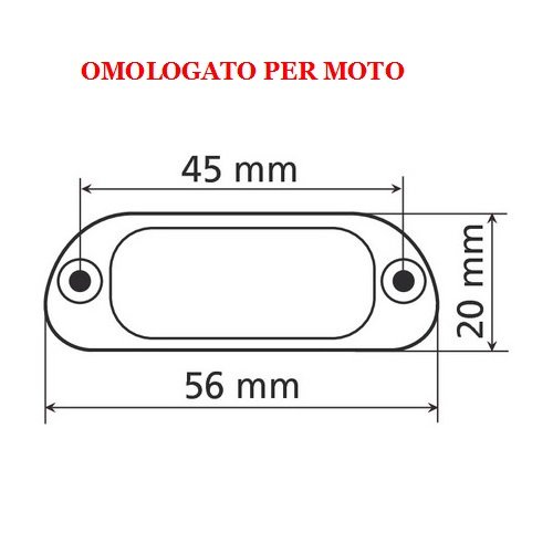 Lampe pour Plaque d'immatriculation homologuée Moto Lampe 90162 imperméable Faible consommation lumière Longue durée imperméable Faible consommation - Image 4