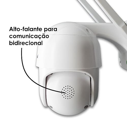 Câmera Externa Ip Prova D'água Infravermelho Externa Wifi Hd Orbitronic