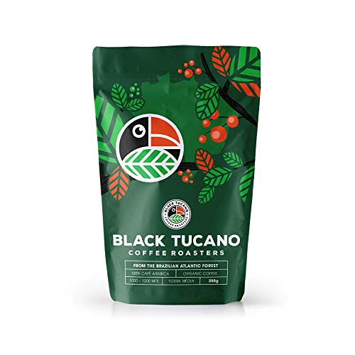 Café Especial Black Tucano Organic Coffee Torrado e Moído 250g - 86+ pontos