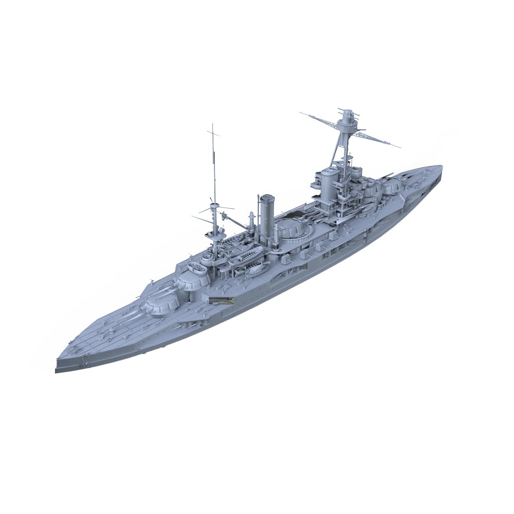 MRY-SFW SSC600526 1/600 zestaw do budowy modelu wojskowego, francuska marynarka wojenna, pancernik Bretania