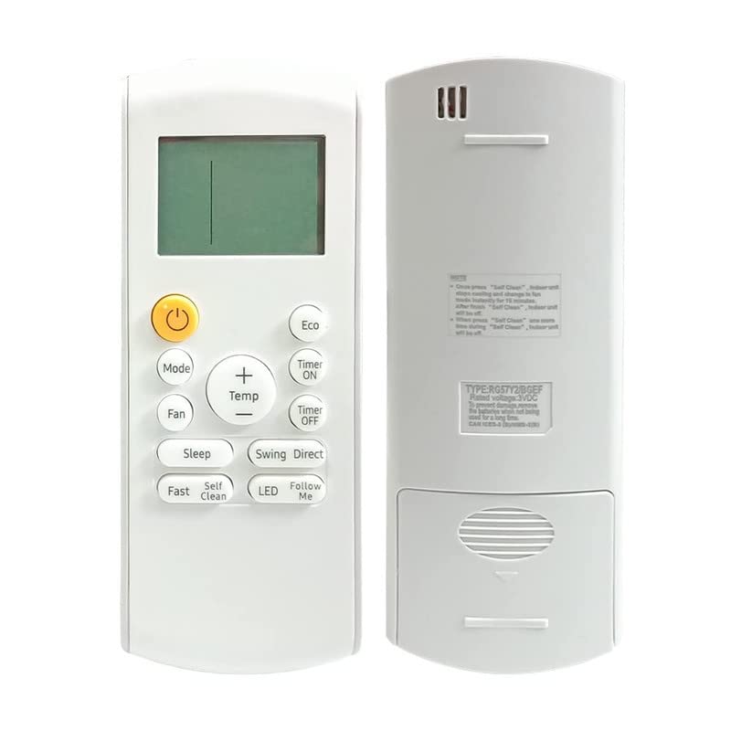 Image of Ehop RG57Y2 /BGEF Compatible Remote Control for Samsung Penta Series Air Contioner AC-184A
