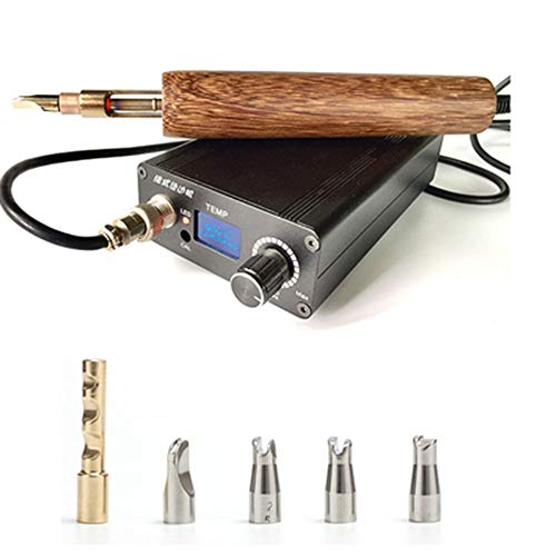 AC 110V-240V Leather Craft Electric Creasing Edging Machine Leather Edge Creaser DIY Handle Creaser Edger Crimper Tool Set