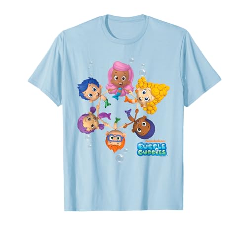 Bubble Guppies Nonny, Deema, Oona, Molly, Goby, Gil T-Shirt