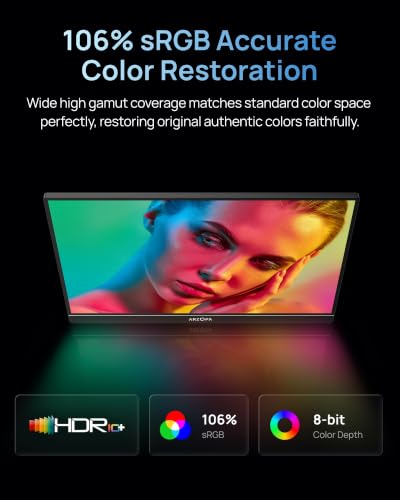 Image of ARZOPA 16.1'' 144Hz Portable Gaming Monitor 106% sRGB - Z1FC