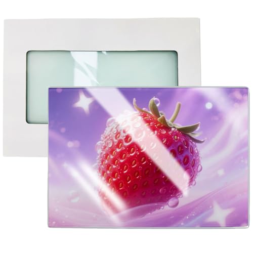 Tabla de cortar rectangular de vidrio templado CALCA 12 unidades miniatura 1