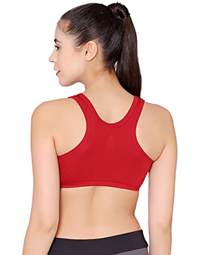 Image of BODYCARE Women's Cotton Padded Wire Free Sports Bra