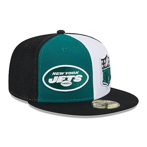 New Era Men's Green/Black New York Jets 2023 Sideline 59FIFTY Fitted Hat