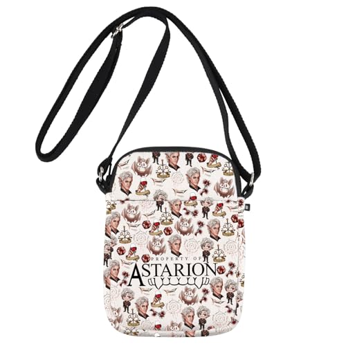 JNIAP BG3 Astarion Crossbody Bag BG3 Astarion Gifts Property Of Astarion Gifts Astarion Merchandise Astarion Shoulder Bag