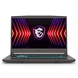 msi Thin 15 Gaming Laptop, Intel i5-13420H, 16 GB DDR4 RAM, 512 GB PCIe SSD, 15.6' FHD (1920x1080) 144Hz Display, Nvidia G-Force RTX 3050, Backlit Keyboard, W11 Home, Cosmos Gray