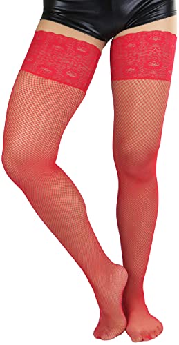 Image of ToBeInStyle Women's Thigh Highs With Smooth Silicone Lace