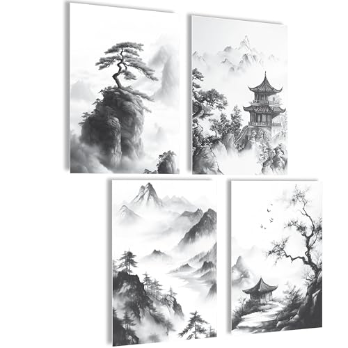 mojoliving Poster giapponese, decorazione giapponese, decorazione giapponese, immagini estetiche, anime, immagini giapponesi, poster anime, immagini per il soggiorno e il Giappone (dipinti in