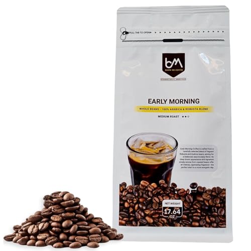 Buon Me Coffee Robusta & Arabica Coffee Beans Blend, Medium