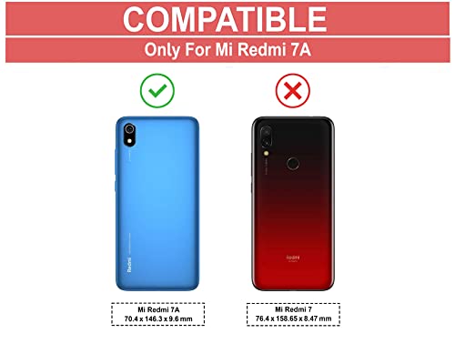 Image of Amazon Brand - Solimo Back Cover Case for Redmi 7A | Compatible for Redmi 7A Back Cover Case | 360 Degree Protection | Soft and Flexible (TPU | Matte Black)