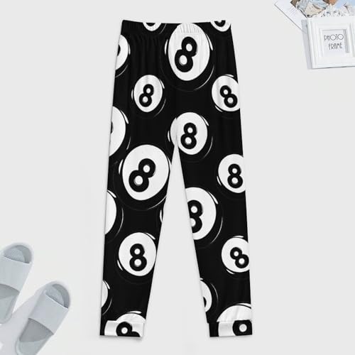 8 Ball Pool Cue Billiards Men's Pajama Pants Soft Lounge Bottoms Lightweight Jogger for Sleeping4