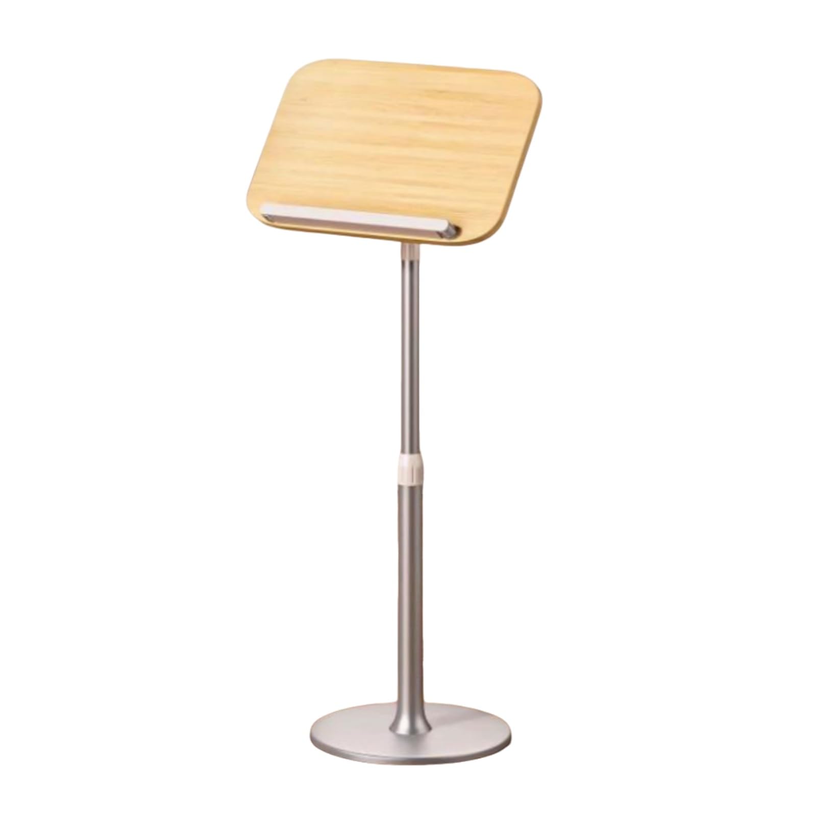 Genérico Soporte de Lectura y Atril para partituras Ajustable de pie, Altura de 30 a 70 cm, Soporte versátil para Libros con Ajuste de ángulo para Uso en el hogar y la Oficina (Color 1)