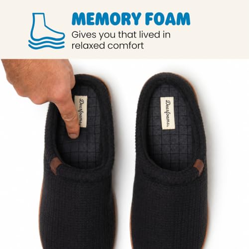 Image of Dearfoams mens Case Casual Clog