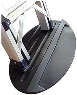 Extension Ladder Stop Mat, Safe Non-Slip Anti-Skid Anti-Slip Stopper Mat, Soft Rubber 27"x15.7",Stepladder Telescoping Accessories Part,Floor Protect Protection Safety