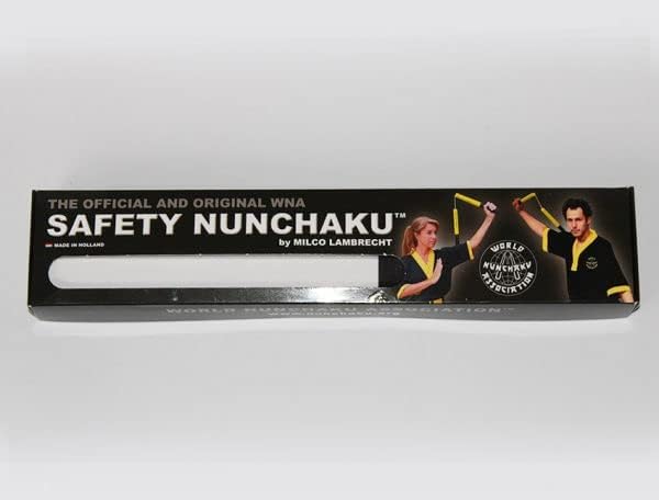 World Nunchaku Association - Official Safety Nunchaku - Foam Training Nunchucks with Cord