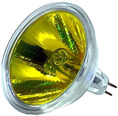 Lampadine Optimyst Amber Glow 45W 12V MR16 - Confezione Da 2 Per Camini Dimplex Effetto Fiamma