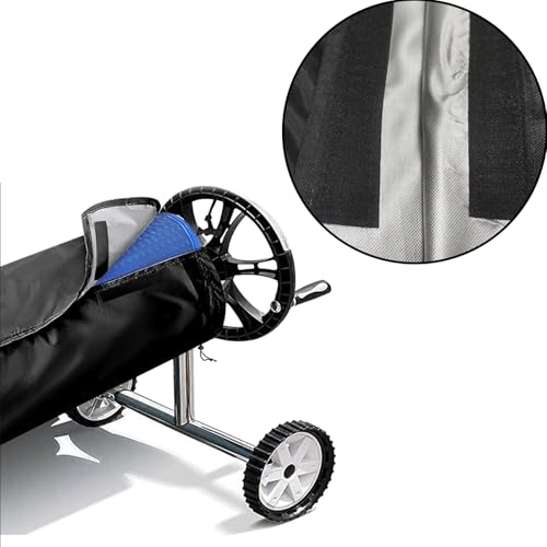 Cobertor protector para reel solar de piscina 18FT miniatura 5
