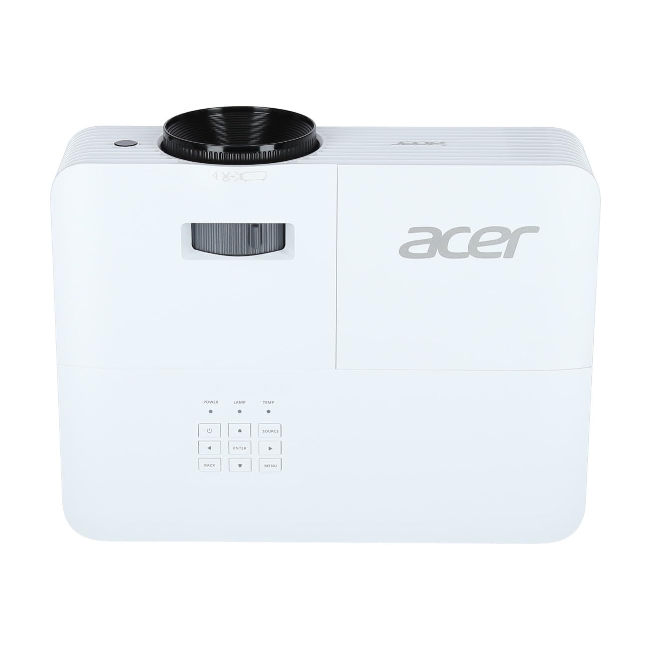 Acer H5386BDi DLP Beamer (HD Ready (1.280 x 720 Pixel) 5.000 ANSI Lumen, 20.000:1 Kontrast, 3D, Keystone, 1x 3 Watt Lautsprecher, HDMI (HDCP)) Weiß, Home Cinema