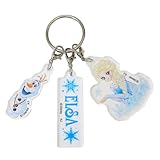 [カミオジャパン] アナと雪の女王×中川翔子[キーリング]3連アクリルキーホルダー/エルサ ディズニー