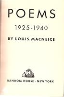 Poems, 1925-1940 B000INPL3K Book Cover
