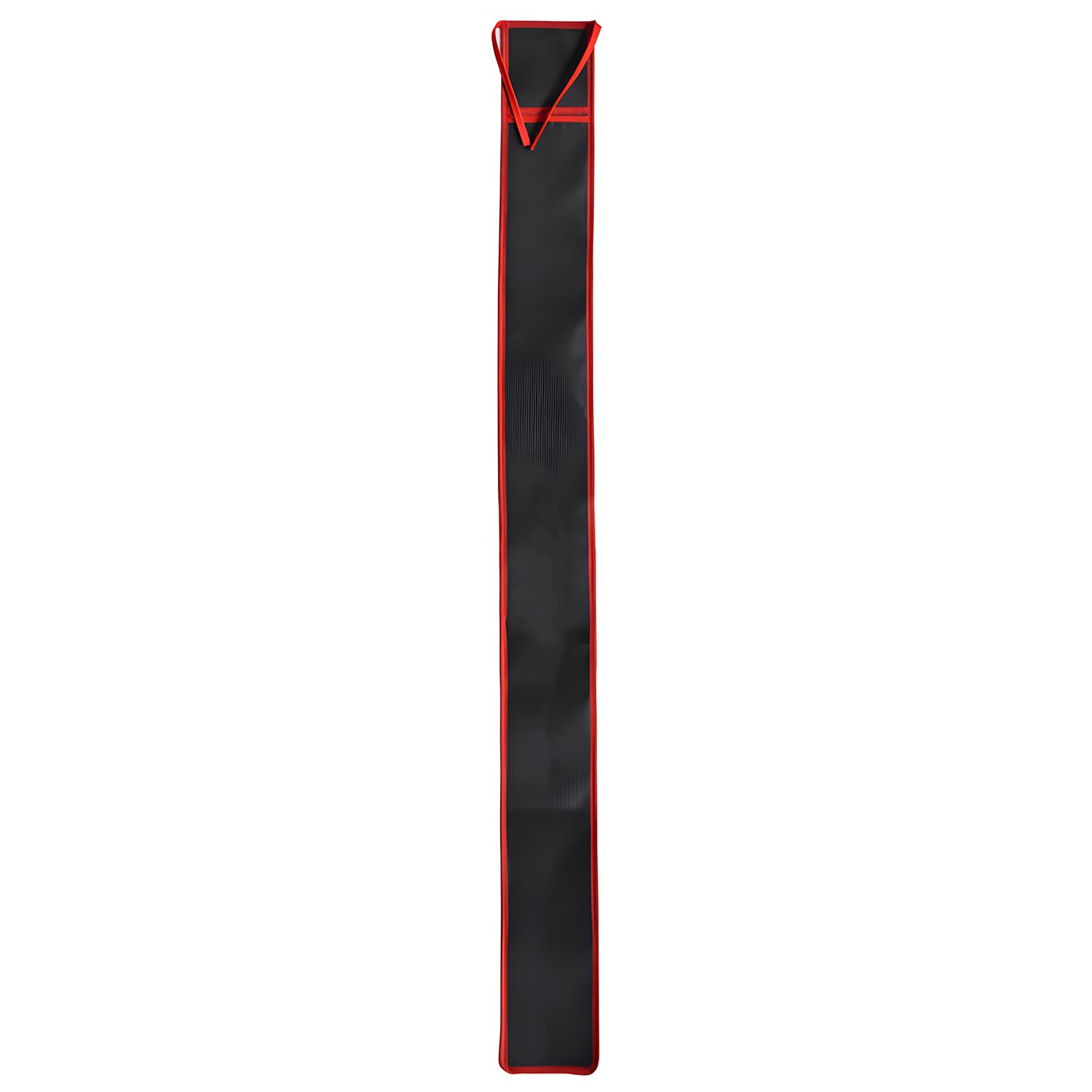 shirylzee 85cm Waterproof Oxford Cloth Fishing Rod Bag Cover Fishing Tackle Storage Bag Portable and Lightweight for Outdoor Fishing (Black&Red)