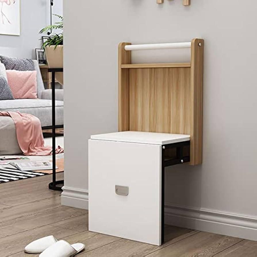 玄関用収納椅子 壁つけタイプ 未使用 玄関用収納椅子 壁つけタイプ 未使用