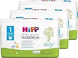 Hipp Babysanft Windeln Newborn Carry Größe 1, 3x24 Stk.(72 Stück)