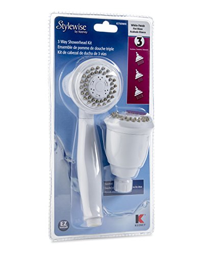 Kit de regadera 3 funciones Plumb Pak K750WH blanco