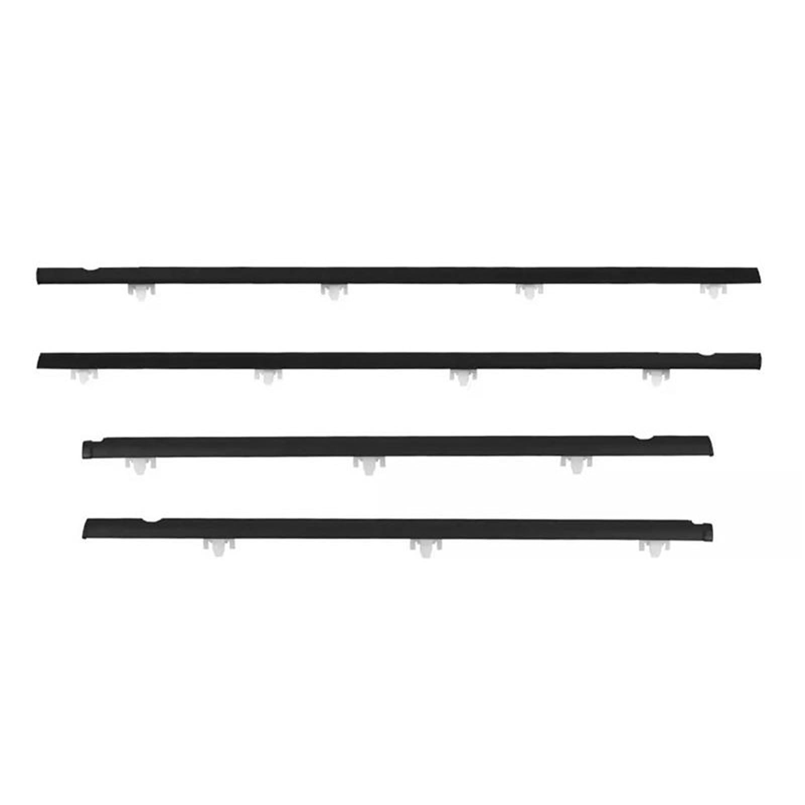 Jbpihzt One Color For Nissan For Sentra B13 For Tsuru For Sunny Sedan 1990-1994 Window Weatherstrip Belt Windows Glass Waterproof