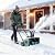 Garvee 20" Snow Blower Cordless - Brushless Motor 23FT Throwing Distance, 180° Rotating Chute Walkways Driveways Snow Thrower Blaster Dual LED Lights(with 2 * 4.0Ah Batteries)