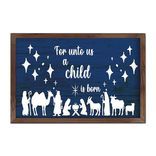 Panneau mural en bois Merry Christmas à offrir pour une décoration de Noël sacrée
