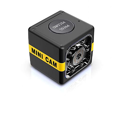Mini Kamera, 1080P HD tragbarer drahtloser Camcorder Videorecorder mit IR-Nachtsicht und Bewegungserkennung Nanny Cam Kleine Überwachungskamera