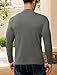 Vssjavun Mens Mock Turtleneck Long Sleeve Shirts Casual Slim Fit Undershirt Lightweight T-Shirt for Outdoor & Business Deep Grey
