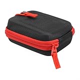 EpheyFIF Bolsa de almacenamiento resistente para telémetro de golf, ligera y protectora para tu equipo, Red