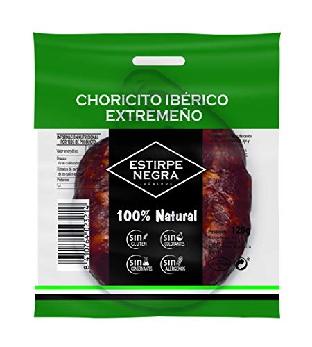 Choricito Ibérico 100% natural - Estirpe Negra Cover