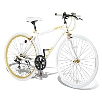 Amazon | リグ(LIG) クロスバイク 自転車 700C シマノ 7段変速 アルミ