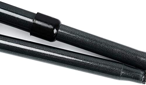 Muletas De Bastón Plegables Ajustables con Mango, 5 Bastones Plegables para Hombres, Barra para Personas Mayores O Ancianos, Regalo Práctico para Padres Negro