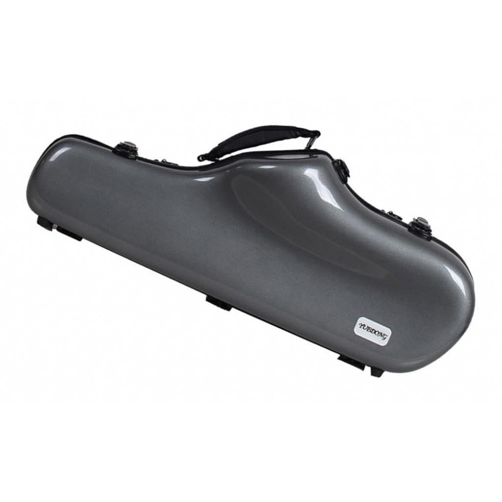 WUUISDNX Custodia resistente per sassofono con tracolla per musicisti che proteggono i sassofoni contralto durante i viaggi. Borsa portatile per sassofono , grigio , 62x24x14cm