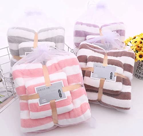 Image of HomeCloud Ultra Soft 300 GSM Bath Towel Set | 3X Softer Than Cotton Towels | Highly Absorbent & Ultra Fast Dry | Perfect for Home, Pool, Spa & Gym |Set of 2 (1 Bath (140x70cm), 1 Face Towel (75x35cm)