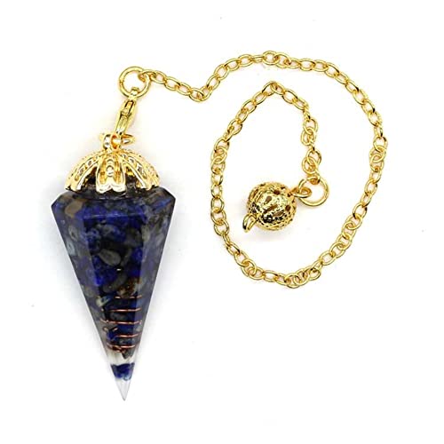 WOWDECOR Dowsing Crystal Pendulum Hexagonal Cone Point Pendant - Image 2