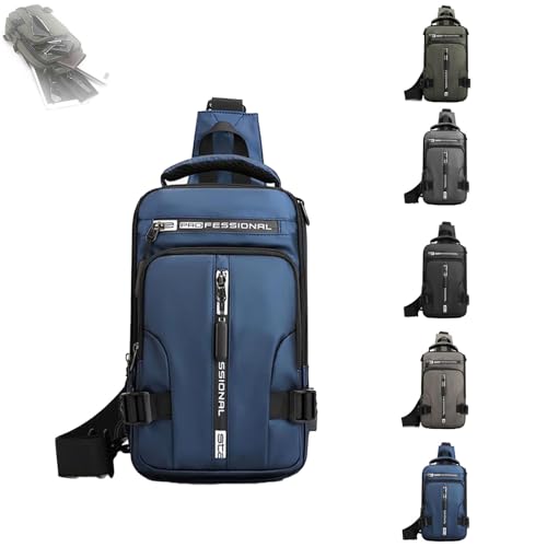 Luckyabow Waterproof Crossbody Bag, Luckyabow Waterproof Sling Bag Backpack For Women Men, For Hiking And Walking