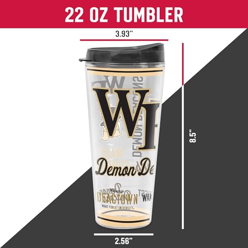 Image of Rico Industries NCAA College Double Wall Mayhem 16oz Or 20oz Tritan Tumbler W Lid