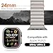NewWays Link Bracelet for Apple Watch Ultra 3 2 Band 49mm Series11 10 46mm, iWatch Ultra SE Stainless Steel Link Bands, Titanium