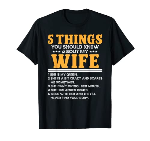5 choses que vous devez savoir sur My Wife Funny Mommy T-Shirt