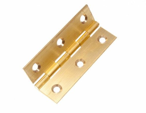 Charnière porte box en laiton extrudé 75mm pour remplacer les paumelles usées