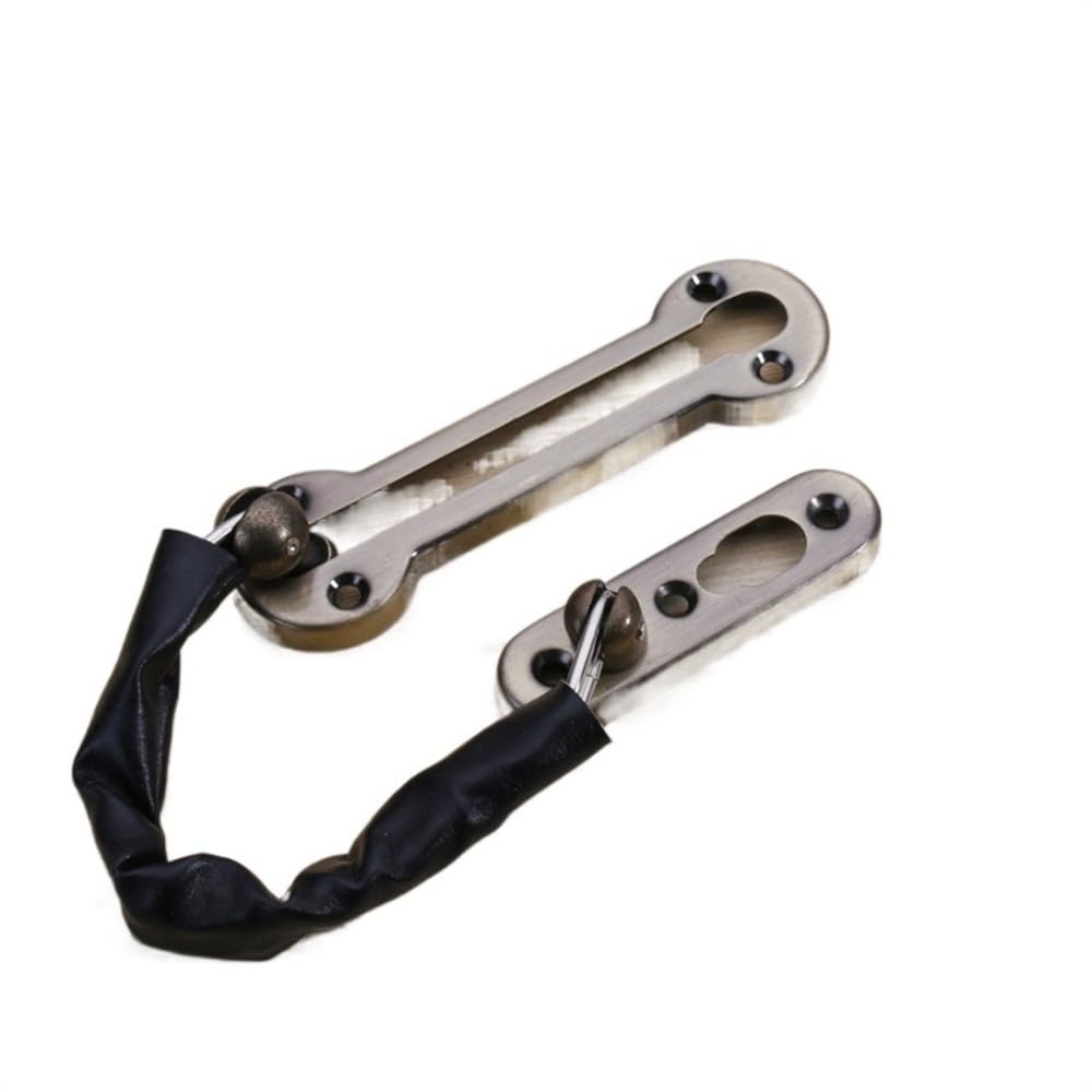 Door Chain Door Chain Latch Anti-Theft Stainless Steel Hotel Safety Guard Security Lock Limiter Tools Hardware for Home Doors(Green Bronze)